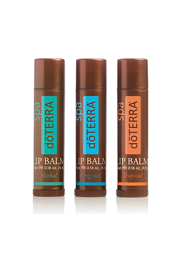 Бальзам для губ doTERRA spa, набор из 3 шт.