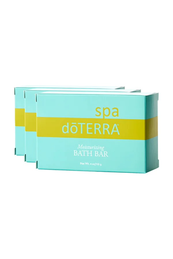 Увлажняющее мыло для ванны doTERRA spa, набор из 3