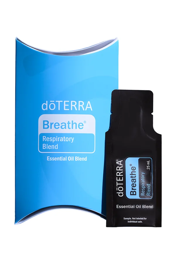 Пробники 0,25 мл: смесь для дыхания dōTERRA Breathe, 20 шт.